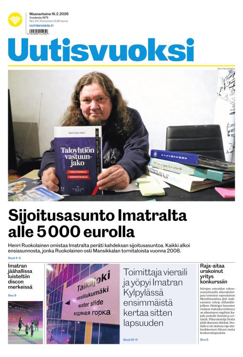 Uutisvuoksi 16.2.2026