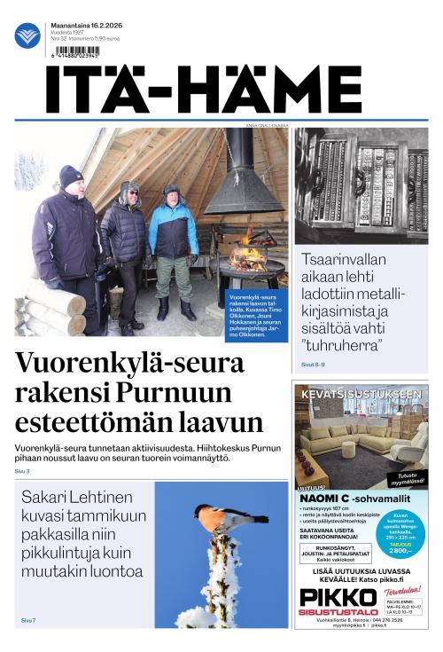 Itä-Häme 16.2.2026