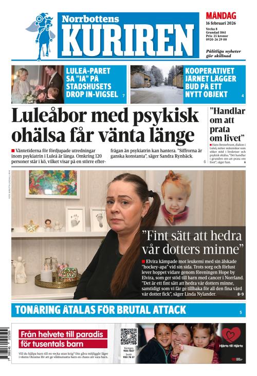 Norrbottens-kuriren 16.2.2026