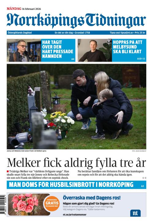 Norrköpings Tidningar 16.2.2026