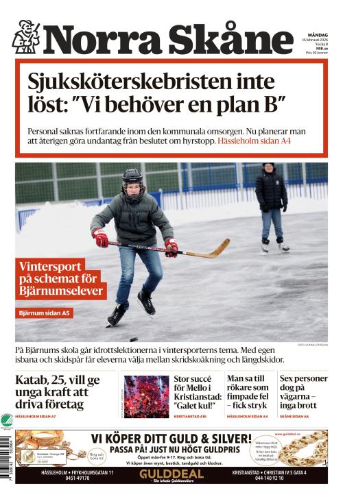 Norra Skåne 16.2.2026