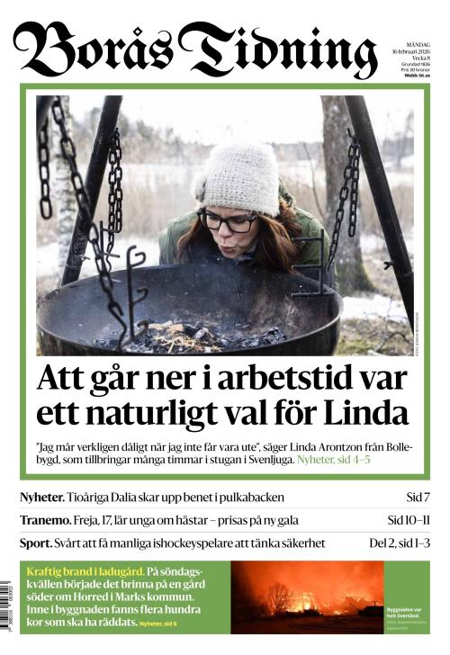 Borås Tidning 16.2.2026