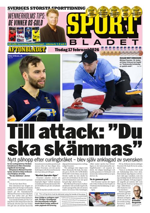 Aftonbladet Sportbladet 17.2.2026