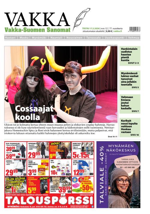 Vakka-Suomen Sanomat 17.2.2026