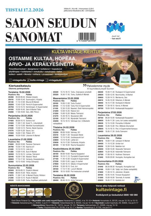 Salon Seudun Sanomat 17.2.2026