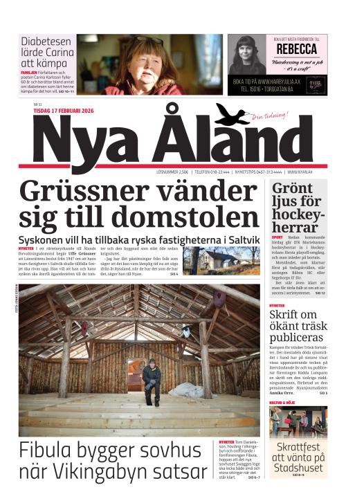 Nya Åland 17.2.2026