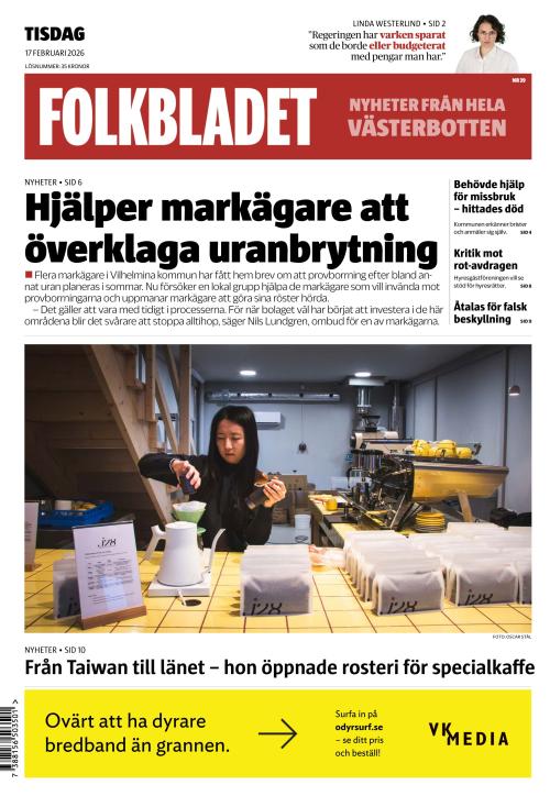 Folkbladet (Västerbotten) (SE) 17.2.2026