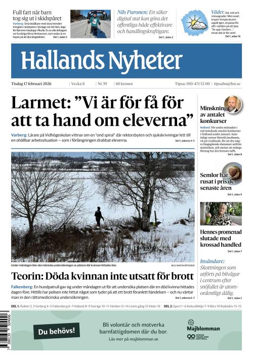 Hallands Nyheter 17.2.2026