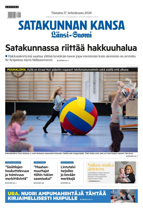 Satakunnan Kansa Länsi-Suomi 17.2.2026