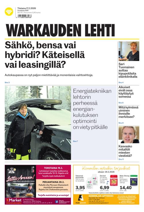 Warkauden Lehti 17.2.2026
