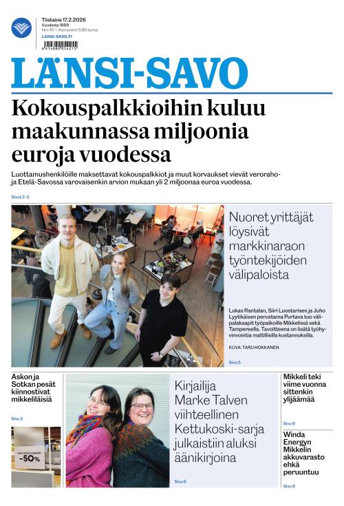 Länsi-Savo 17.2.2026