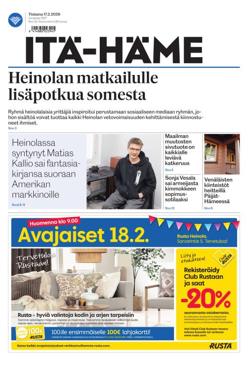 Itä-Häme 17.2.2026