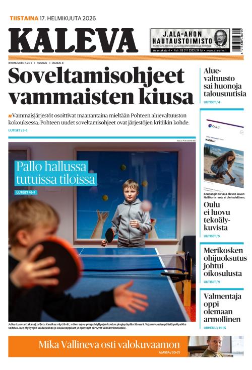 Kaleva 17.2.2026