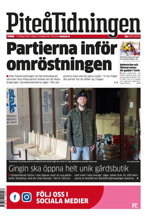 Piteå-Tidningen 17.2.2026