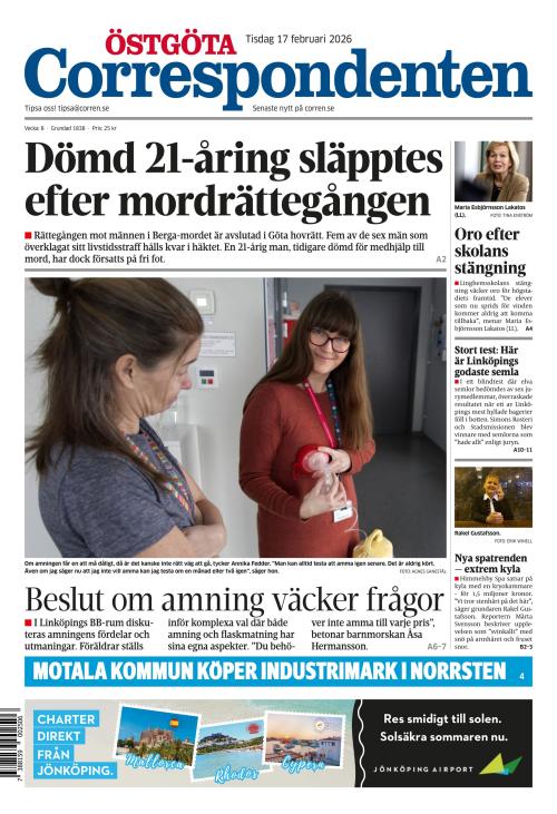 Östgöta Correspondenten 17.2.2026