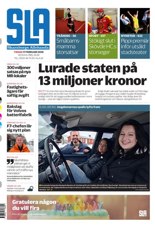 Skaraborgs Allehanda 17.2.2026