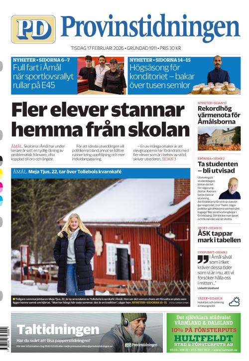 Provinstidningen Dalsland 17.2.2026