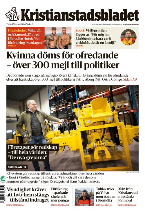 Kristianstadsbladet 17.2.2026