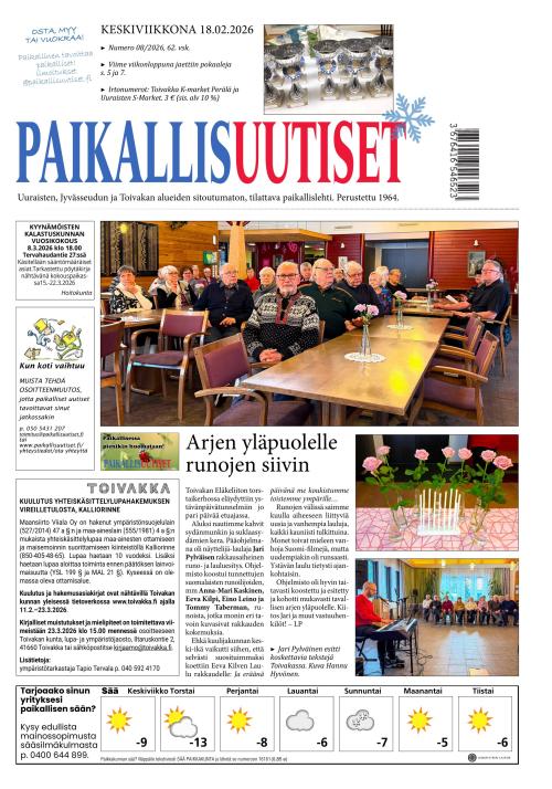 PaikallisUutiset 18.2.2026