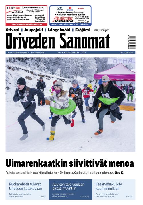 Oriveden Sanomat 18.2.2026