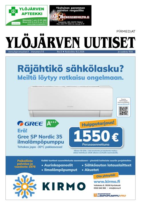 Ylöjärven Uutiset 18.2.2026