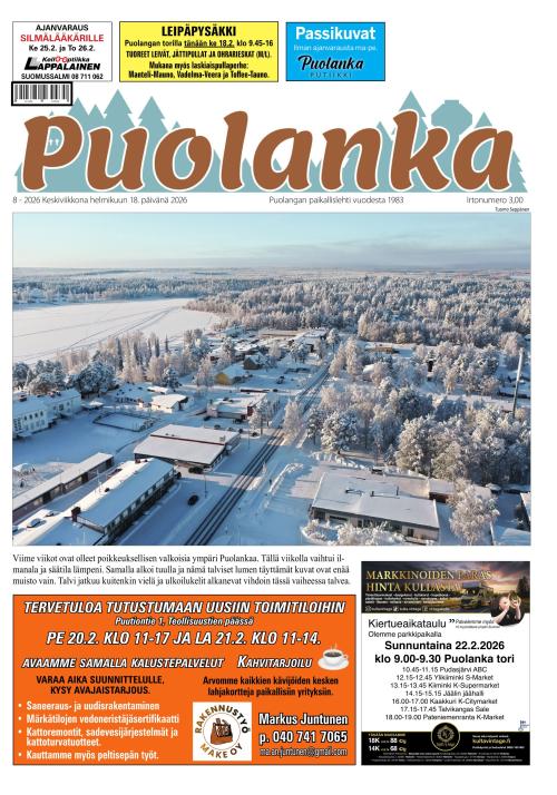 Puolanka-lehti 18.2.2026