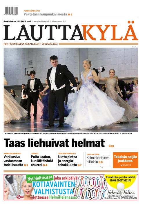 Lauttakylä-lehti 18.2.2026
