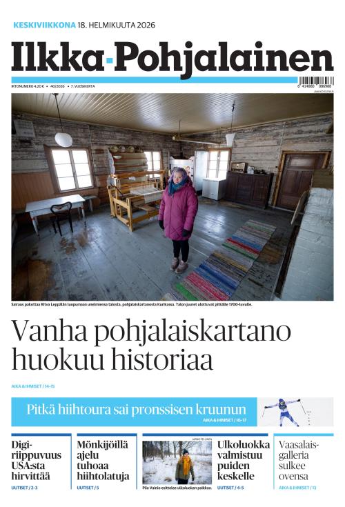 Ilkka-Pohjalainen 18.2.2026
