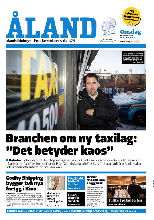 Ålandstidningen 18.2.2026
