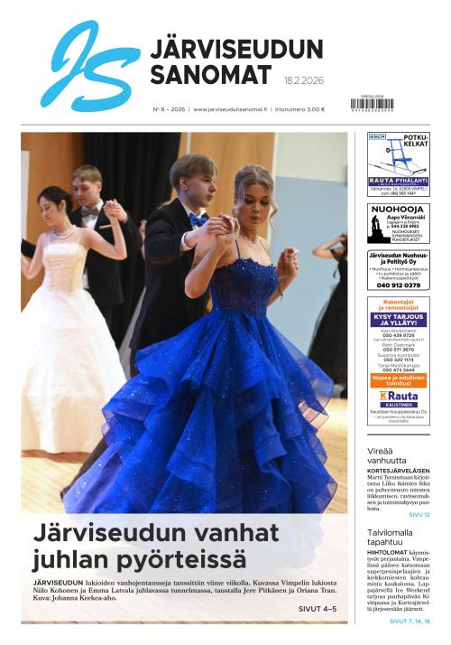 Järviseudun Sanomat 18.2.2026