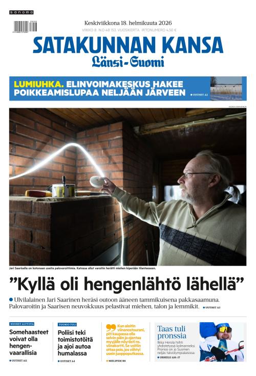 Satakunnan Kansa Länsi-Suomi 18.2.2026