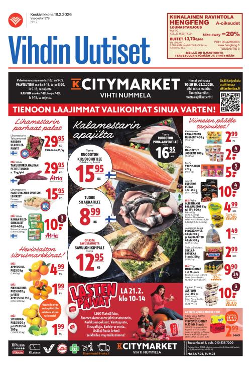 Vihdin uutiset 18.2.2026