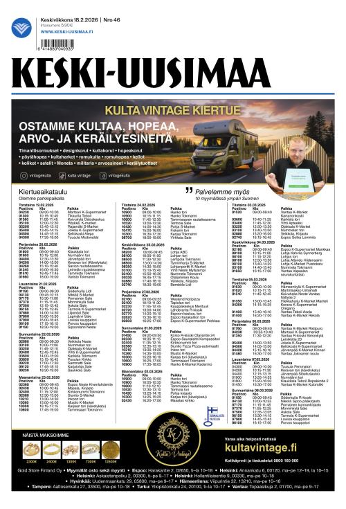 Keski-Uusimaa 18.2.2026