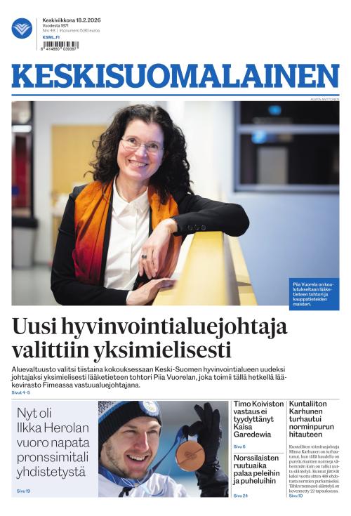 Keskisuomalainen 18.2.2026