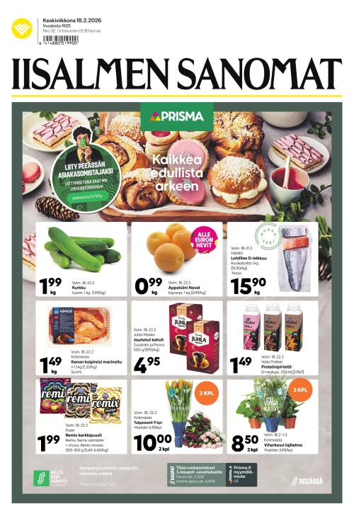 Iisalmen Sanomat 18.2.2026