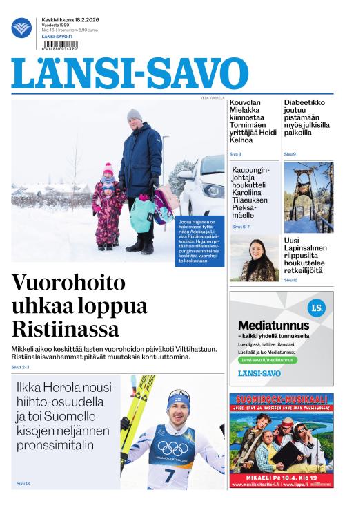 Länsi-Savo 18.2.2026