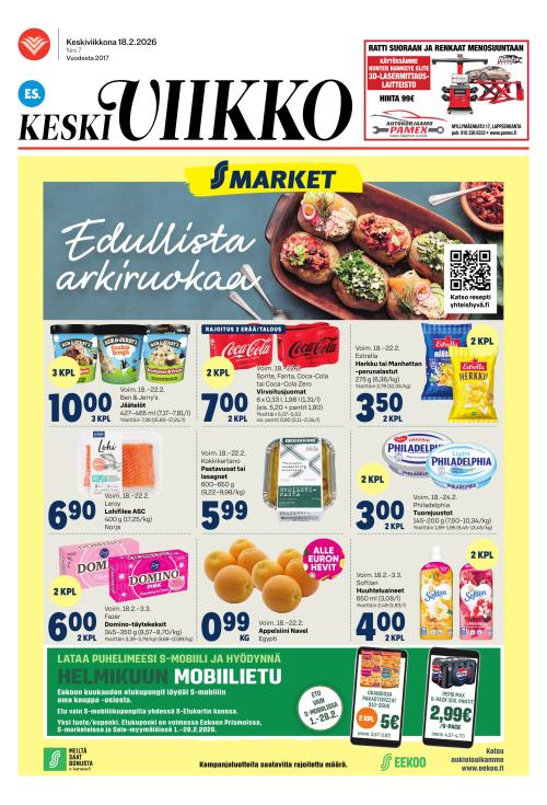 ES Keskiviikko (Etelä-Saimaa -liitteet) 18.2.2026