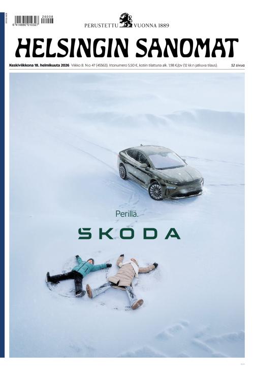 Helsingin Sanomat 18.2.2026