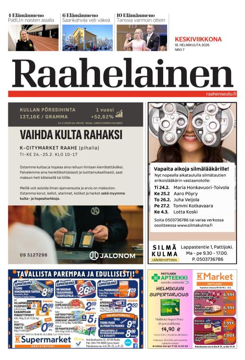 Raahelainen 18.2.2026