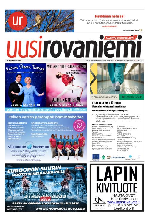 Uusi Rovaniemi 18.2.2026