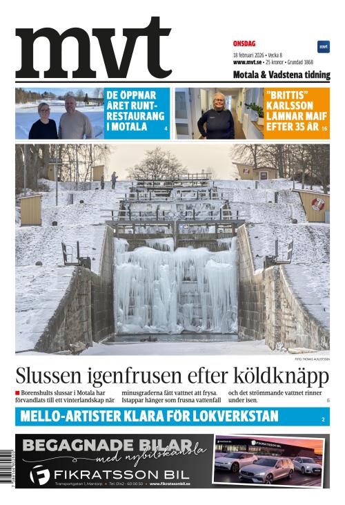 Motala Vadstena Tidning 18.2.2026