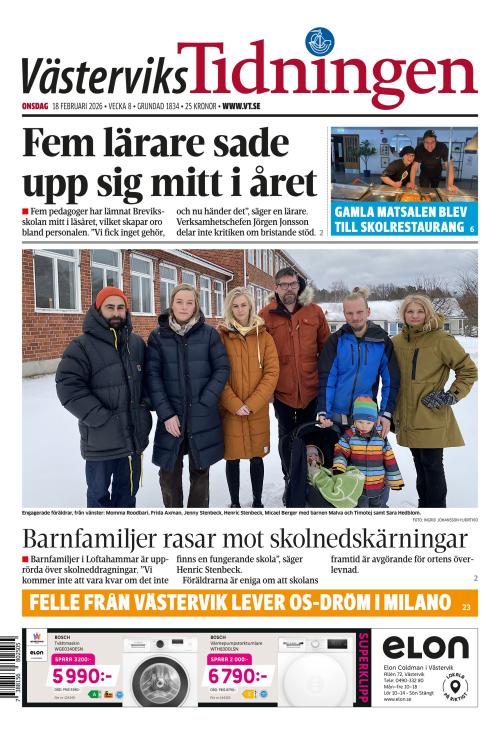 Västerviks-Tidningen 18.2.2026