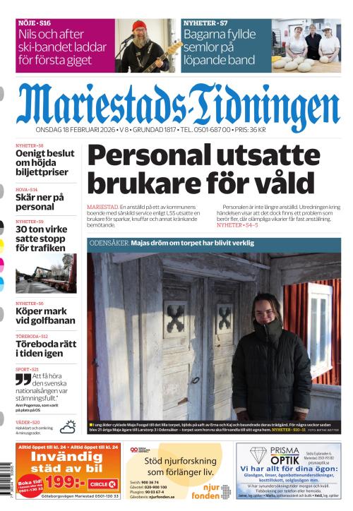 Mariestads-Tidningen 18.2.2026