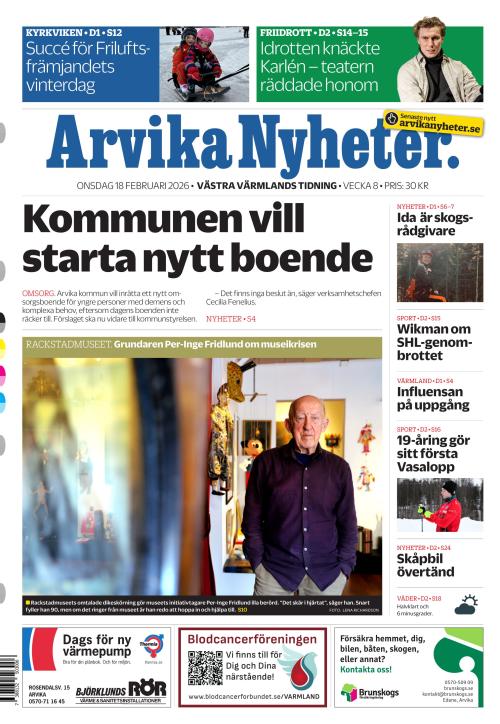 Arvika Nyheter 18.2.2026