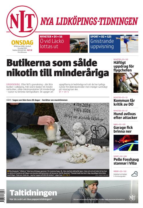 Nya Lidköpings-Tidningen 18.2.2026