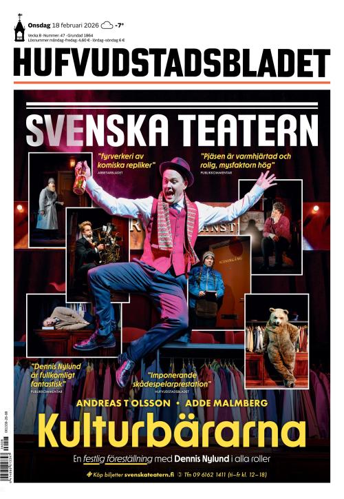Hufvudstadsbladet 18.2.2026