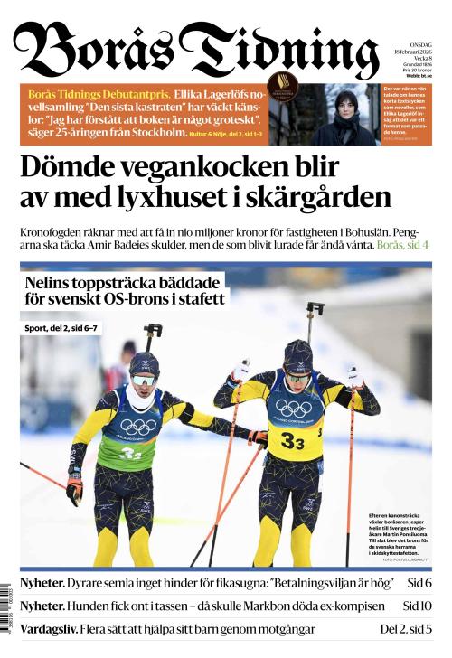 Borås Tidning 18.2.2026
