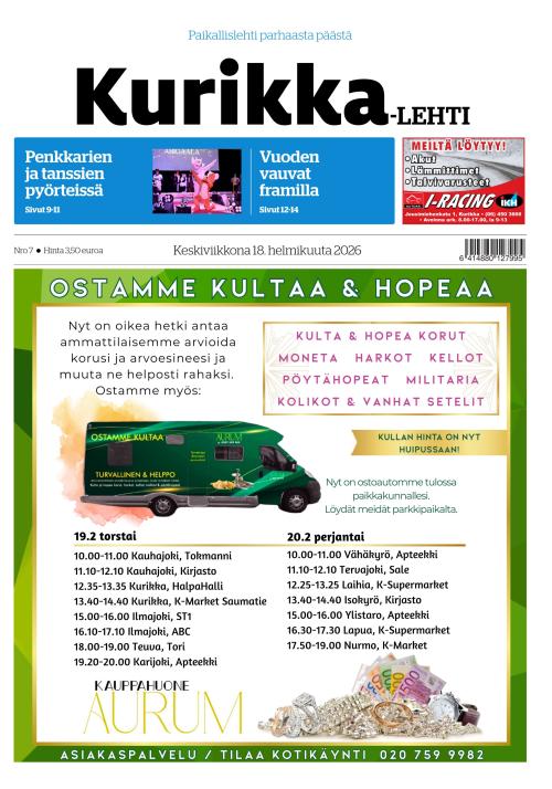 Kurikka-lehti 18.2.2026