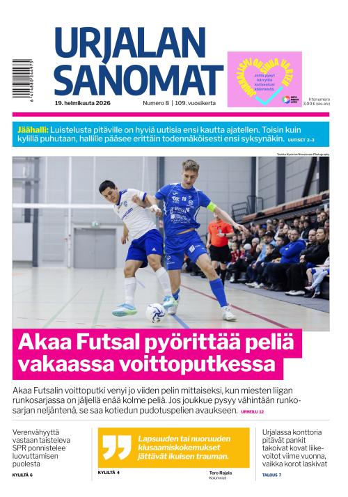 Urjalan Sanomat 19.2.2026