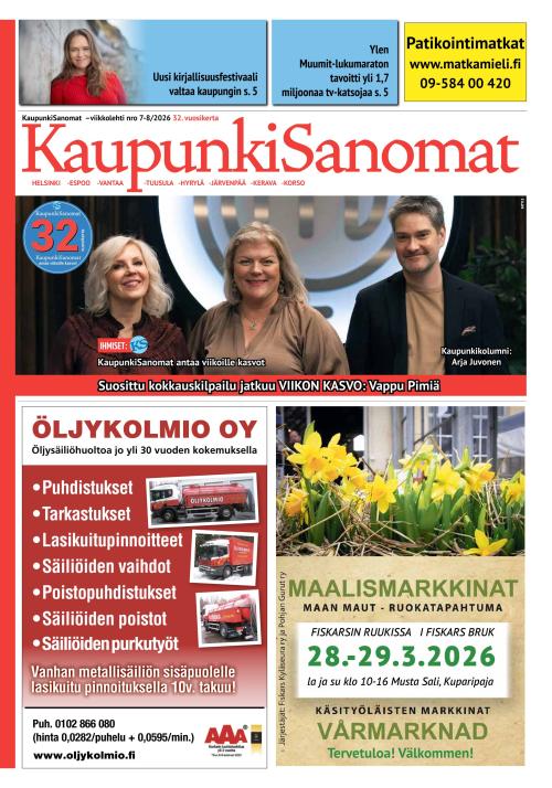 Kaupunkisanomat 20.2.2026